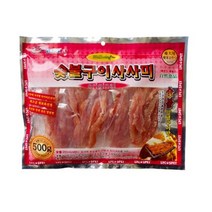 라이코스 써니 숯불구이 사사미 500g, 개