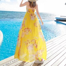 스페셜 4 여름 여성 비치 원피스 스커트 여행 바다 치마 52 BDvmojq