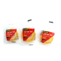 3M 스카치 다용도 테이프 리필 12mmX20m, 3개