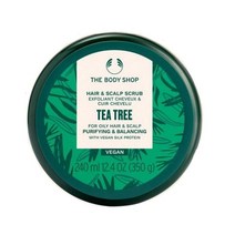 영국 더바디샵 THE BODY SHOP 티트리 퓨리파잉 & 밸런싱 헤어 & 스칼프 스크럽 240ml, 1팩
