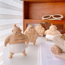 [에어팟]근육 아기대장 에어팟 1세대 2세대 프로 케이스, 성희 쿠팡 본상품선택, 성희 쿠팡 에어팟프로_뚱땡이