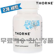 쏜리서치 몰리브덴 글리시네이트60정 Thorne Molybdenum 2개, 1개, 1