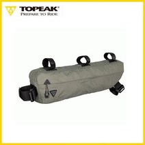 토픽 미들로더 자전거 가방 6L, Black, 1개
