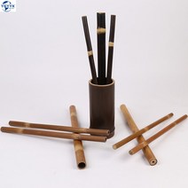 뱀부테라피 대나무 스틱 경락 마사지도구 어깨 등뭉침, 가벼운 부분 두꺼운 부분 1개