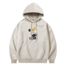 제네브 국내생산 남여공용 M~3XL 두툼한 특양 헤비기모 후드티 보드베어 / 4color