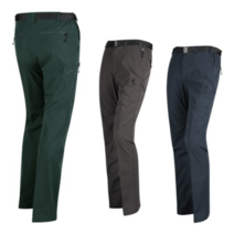 럭스골프 남성 봄 여름 아웃도어 편한 방수 통풍 데일리 등산 하의 바지, 브라운_30 Free