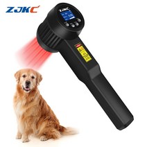 ZJKC LLLT 콜드 레이저 치료기 관절 신체 통증 완화 염좌 건강 동물 애완견 5W 650nm, 02 EU 플러그