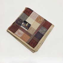 로베르타 디 까메리노 수입 남성 면손수건 체크일러스트