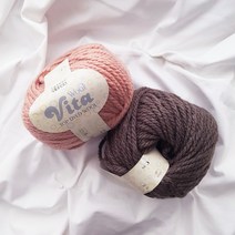[아이엠니터] 울비타 wool vita / 목도리뜨기 뜨개질 겨울 울실 니팅얀, 8레드
