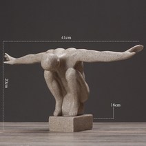 생각하는사람 인테리어 조각상 장식 오브제 판매 복고풍 추상화 auguste rodin, a