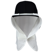 브린코 자외선차단 골프 얼굴 햇빛가리개 뒷목가리개, 화이트