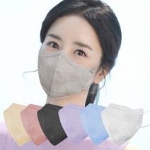 케이퓨리 새부리형 항균 구리 마스크 99.9% 대형 블랙 50개입 12개, 단품, 단품