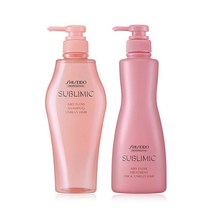서브리믹 에어리 플로우 샴푸 500ml+트리트먼트(T) 500g (세트) 두껍고 부스스한 모발용