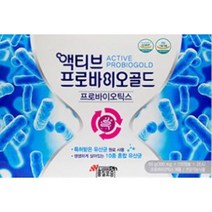 액티브 프로바이오골드 300mg 200캡슐, 200정