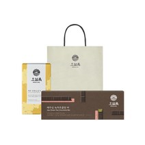 순차배송 오설록 초콜릿 티타임 구성(20입 티백1개+초콜릿1개+쇼핑백), 4) 트로피컬 블랙 티백 20입_2) 제주섬 녹차 아몬