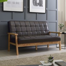 아로미가구 샤이니 애쉬원목 3인용 소파, 샤이니3인_그린(고급PU)