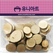 유니아트 천연나무조각, 3번, 5개