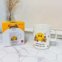 (ABM도매콜) 스마일 셀프 머그 1P, 상세페이지 참조