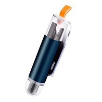 전기차충전기Multifunctional Car Hammer Mini Portable Emergency Stainless Steel Window Breaking Artif, 01 Navy