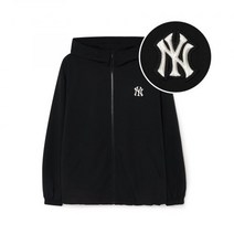 MLB 베이직 미디움 로고 바람막이 NY (Black)
