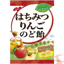 일본소금사탕 얼음사탕 소금사탕 일본사탕 노벨제과 꿀사과 목캔디 110g×6개입×(2케이스), 6개입, 110g, 노벨제과 꿀사과 목캔디 110g×6개입×(2케