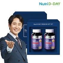뉴트리디데이 프리미엄 루테인 오메가3 골드(병) 2개입 선물세트, 기타, 01.루테인 오메가3 골드(병) 2개 선물세트
