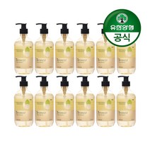 [유한양행]아름다운세제 에이포레 fresh herb 용기형 485ml, 12개
