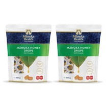 Manuka Health 마누카 헬스 마누카 허니 꿀 드롭 프로폴리스 파우치 250g 2팩