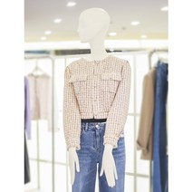 주크 (행사) [주크] 트위드 블루종 자켓 (Z231MSF019)