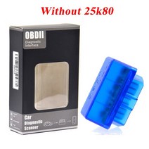 정비 미니 OBD2 Eml327 V1.5 25k80 블루투스 어댑터 자동차 진단 스캐너 안드로이드/PC Real, 07 v1.5 without 25k80