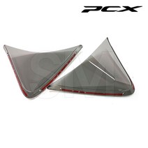 PCX 더뉴 사이드 스크린 바이저 방풍 방한 바람막이 튜닝 바이져 18-20년