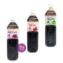 매실 복분자 석류 희석용 원액 1.5리터, 1개