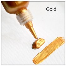 골드 금색 금분 페인트 커스텀 금분칠 불상용 아크릴 물감 방수 칼라 용량 다양 금속, 금