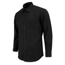 레디핏 [레디핏] 데일리 블랙 검정색 긴팔셔츠_RFCA1102