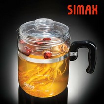 +[플렉스온]+시맥스 내열 직화 유리약탕기3000ml 약주전자 화탕기+[FLEXON]+