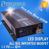 3200W 자동차 전원 인버터 12V 220V 태양 광 인버터 DCAC 변환기 변압기 24V36V48V110120V230V240V, 110V+100 볼트+AU