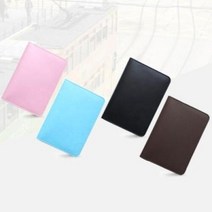 탄투 가죽 여권 케이스 레귤러 여권지갑, 핑크