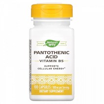(아이허브) Natures Way 판토텐산 비타민 B5 500mg 100캡슐 빠른직구