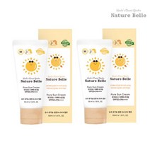 네이처벨르 리뉴얼 유기농 무기자차 썬크림 50ml, 1+1개