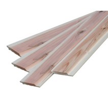 오비스기 찬넬사이딩 17x140x3950mm (5개1단) (5개1단)적삼목 DIY목재각재 루바 방부목, 5개