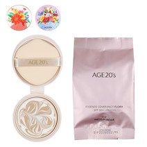 AGE20s 에이지투웨니스 에센스 커버팩트 플로라에디션 21호 14g [본품/리필], 플로라 21호 리필1개, 1개