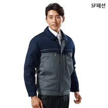 라운드 카라 추동 근무복 패딩 점퍼 단체복, M(90), 그레이(sftb482)