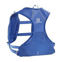 살로몬 Agile 2 세트 유니섹스 수화 조끼 2L 트레일 러닝 하이킹, Nebulas Blue, Agile 2 Set_Single