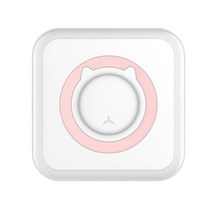 라벨기 휴대용 블루투스 C15 포켓 열 프린터 경량 휴대용 미니 무선 Bt 연결 200 인치 당 점 사진 라벨, 02 Pink Printer