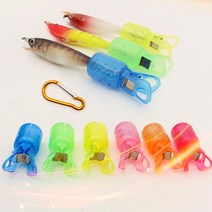 에기바늘 후크 커버 캡 6P 바다채비 낚시초보용품 찌
