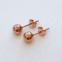 골드티아라 심플 콩볼 귀걸이
