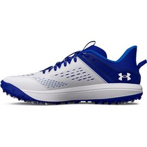 Under Armour 남성 야드 로우 터프 야구화 (601) 레드/화이트/화이트 8.5 5427908731, (401) Royal/White/White