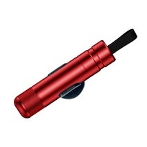 차량 비상 탈출 유리 망치 도구 자동 창 차단기 안전벨트 커터 알루미늄 합금, 갈색