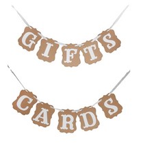 프로포즈 촛불이벤트용품웨딩 결혼 배너 파티 갈런드 사인 사진 소품 걸이형 장식, 02 GIFTS