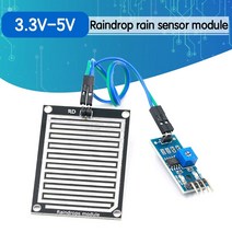 강우센서 우적센서 레인샌서 레인센서 모듈 ARDUINO 로봇 래인 샌서 레인 센서 물 빗방울 감지 모듈 빗방울 빗물감지 arduino 용 눈 우천 습도 24